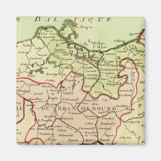 Duitsland en Polen Magneet (Voorkant)