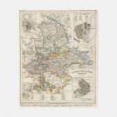 Duitsland en Pruisen Fleece Deken (Voorkant)