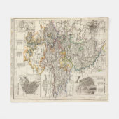 Duitsland en Pruisen Fleece Deken (Voorkant (Horizontaal))