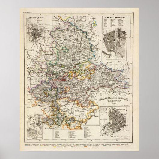 Duitsland en Pruisen Poster (Voorkant)