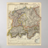 Duitsland en Zwitserland Poster (Voorkant)