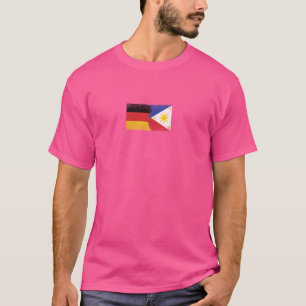 Duitsland Filipijnen Vlaggen - Duits Filipino, Fil T-shirt