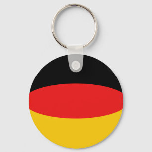 Duitsland Fisheye Flag Sleutelhanger