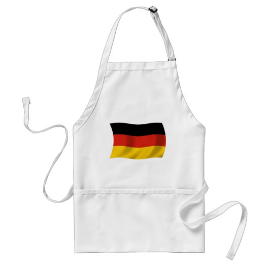 Duitsland Flag Apron Standaard Schort (Voorkant)
