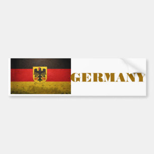 DUITSLAND FLAG BUMPERSTICKER