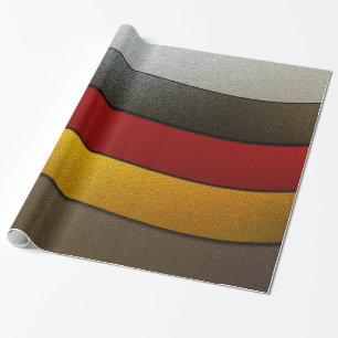 Duitsland Flag Colors-Chrome door Shirley Taylor Cadeaupapier
