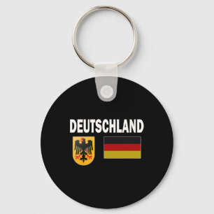 Duitsland: Flag Deutschland Love Gift Sleutelhanger