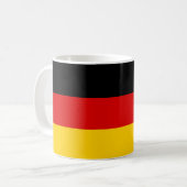 Duitsland Flag Deutschland Patriotic German Koffiemok (Voorkant links)