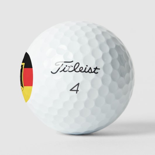 Duitsland Flag Emblem Golfballen (Logo)