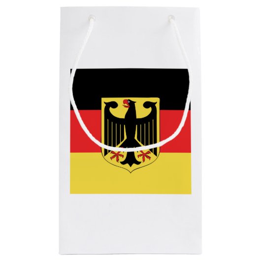 Duitsland Flag Emblem Klein Cadeauzakje (Achterkant)