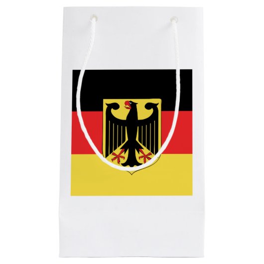 Duitsland Flag Emblem Klein Cadeauzakje (Voorkant)