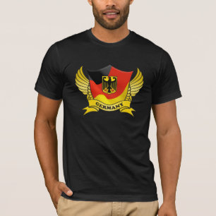 Duitsland Flag Emblem T-shirt