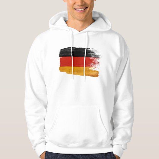 Duitsland Flag Hoodie (Voorkant)