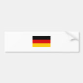 Duitsland FLAG International Bumpersticker (Voorkant)