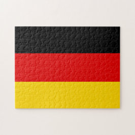 Duitsland Flag Jigzaag Puzzle Legpuzzel