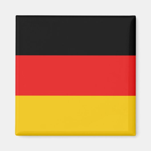 Duitsland Flag Magnet (Voorkant)