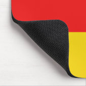 Duitsland Flag Mousepad Muismat (Hoek)