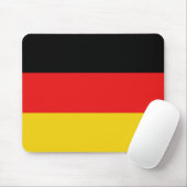 Duitsland Flag Mousepad Muismat (Met muis)