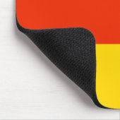 Duitsland Flag Mousepad Muismat (Hoek)