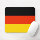 Duitsland Flag Mousepad Muismat (Met muis)