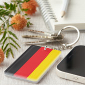 DUITSLAND FLAG SLEUTELHANGER (Voorkant Rechts)