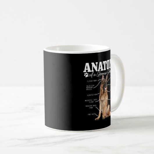 Duitsland Flag Souvenirs voor Duitse Mannen en vro Koffiemok (Voorkant rechts)