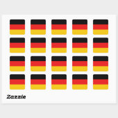 Duitsland Flag Sticker (Vel)