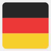 Duitsland Flag Sticker (Voorkant)