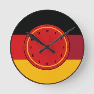 Duitsland Flag Wall klok