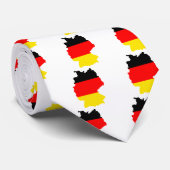 Duitsland — Flagkaart — volledige grootte Stropdas (Opgerold)