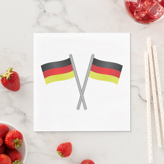 Duitsland Flags Napkins Servet