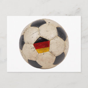 Duitsland Football Briefkaart