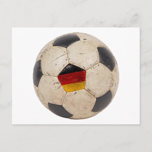 Duitsland Football Briefkaart (Voorkant)
