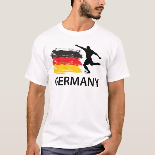 Duitsland Football T-shirt (Voorkant)