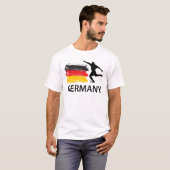 Duitsland Football T-shirt (Voorkant volledig)