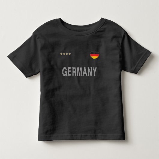 Duitsland Football Ventian Shirt Heart (Voorkant)