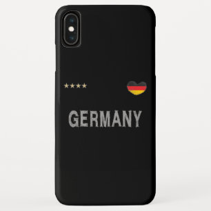 Duitsland Football Ventian Shirt Heart Case-Mate iPhone Case