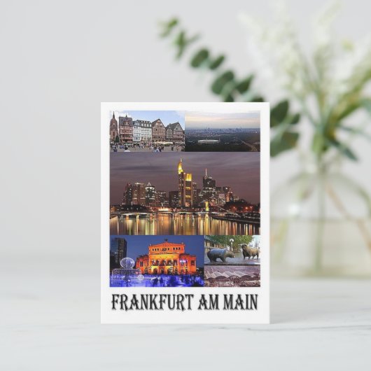 Duitsland - Frankfurt - Mozaïek - Briefkaart (Staand voorkant)