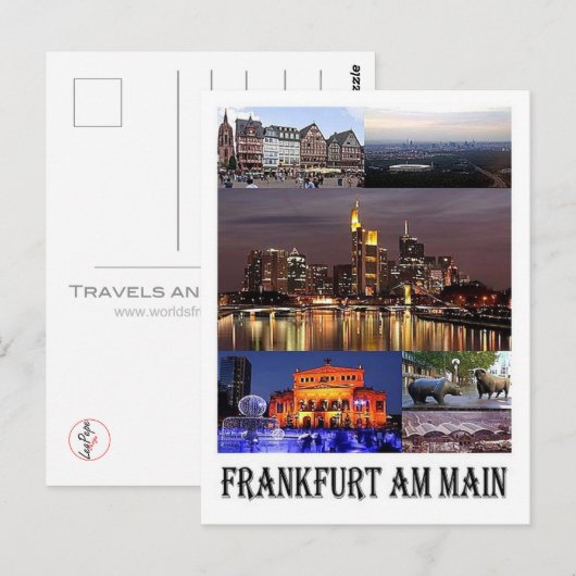 Duitsland - Frankfurt - Mozaïek - Briefkaart (Voorkant / Achterkant)