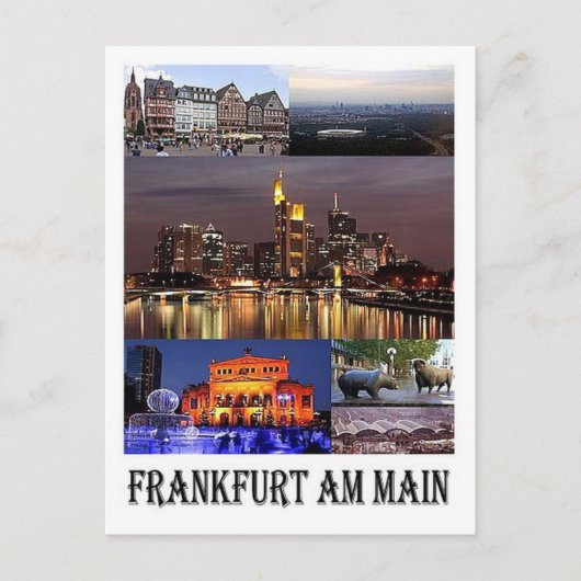 Duitsland - Frankfurt - Mozaïek - Briefkaart (Voorkant)