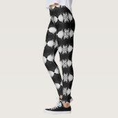 Duitsland Frankfurt Stadsauto's Leggings (Links)