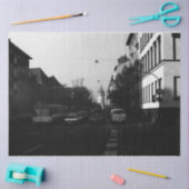  Duitsland Frankfurt Stadsauto's Tissuepapier (Craft)