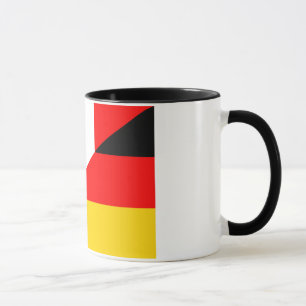 duitsland frankrijk halve symbool mok