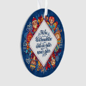 Duitsland Frohe Weihnachten Ornament (voorkant)