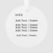 Duitsland Frohe Weihnachten Ornament (achterkant)