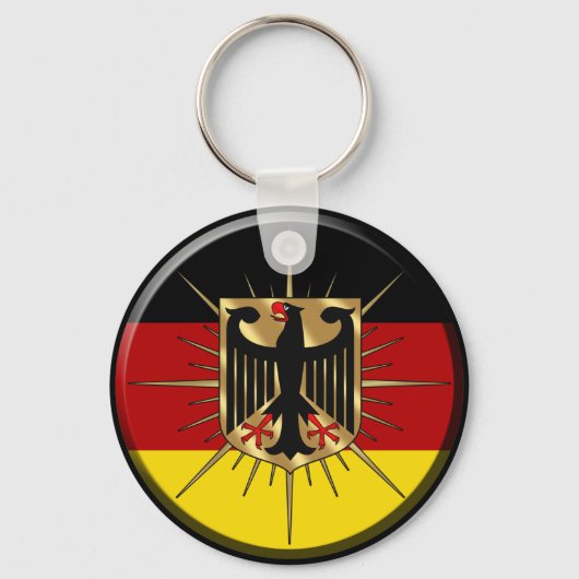 Duitsland Fussball Deutschland World Champions gif Sleutelhanger (Voorkant)
