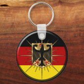 Duitsland Fussball Deutschland World Champions gif Sleutelhanger (Voorkant)