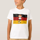 Duitsland Fußball Mädchen 3 T-shirt (Voorkant)