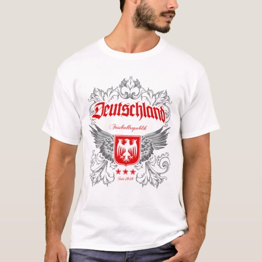 DUITSLAND - Fussballrepublik T-shirt (Voorkant)