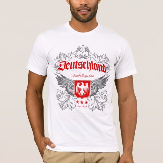 DUITSLAND - Fussballrepublik T-shirt (Voorkant)